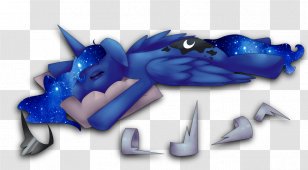 Princess Luna DeviantArt Pony Digital Art - Sleeping Transparent PNG
