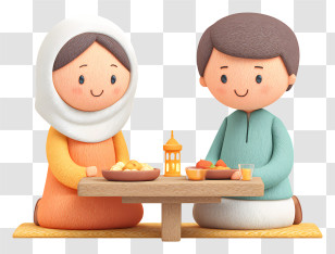 Couple Eating Food - Couple Sharing A Meal Transparent PNG