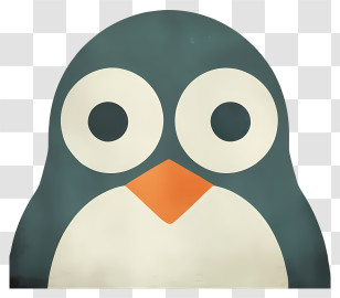 Cartoon Penguin - Cute Cartoon Penguin Transparent PNG