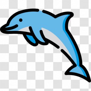 Common Bottlenose Dolphin Tucuxi Short-beaked Porpoise Clip Art - Shortbeaked - Nature Sea Animals Transparent PNG