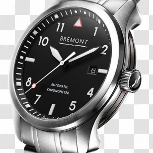 Bremont Watch Company United Kingdom Aircraft Pilot Strap - Hardware - Stainless Steel Black Wedding Rings Transparent PNG