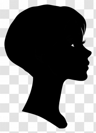 Female Silhouette - Elegant Woman Silhouette Art Transparent PNG