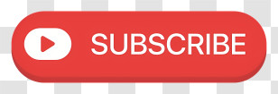 Youtube Subscribe - Red Subscribe Button Logo Transparent PNG