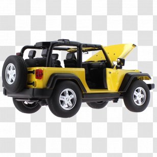 Jeep Wrangler Car Toy - Wheel - Yellow Robin Hood Electric Transparent PNG
