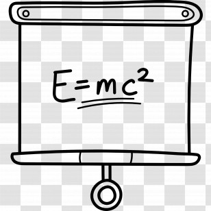 Formula - Physics Equation On Scroll Transparent PNG