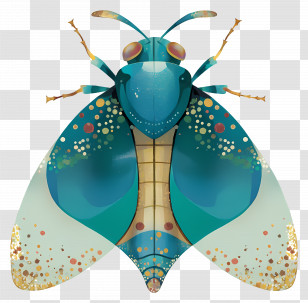 Insect - Colorful Insect Illustration Transparent PNG