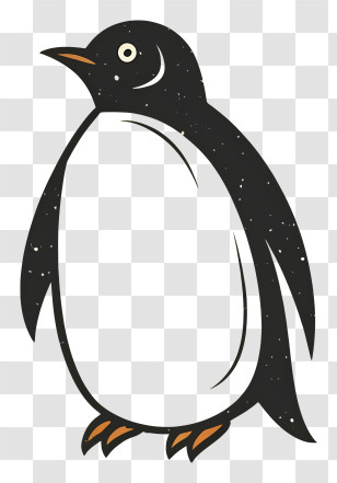 Penguin - Cute Penguin Illustration Transparent PNG