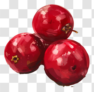 Cranberries - Red Cranberries Illustration Transparent PNG