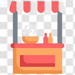 Market Stall - Street Food Stall Transparent PNG