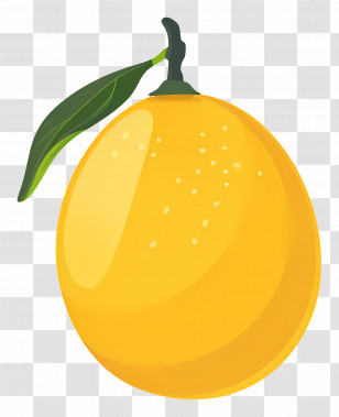 Lemon - Fresh Yellow Citrus Fruit Illustration Transparent PNG