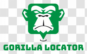 Gorilla Logo - Gorilla Locator Logo Transparent PNG