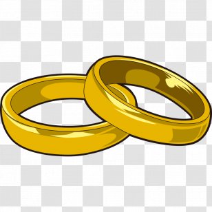 Wedding Ring - Ceremony Supply - Hand-painted Transparent PNG