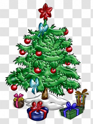 Christmas Tree Image Spruce Fir - Gratis - Evergreen Transparent PNG