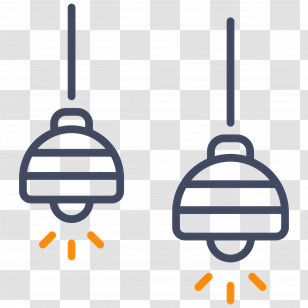 Hanging Lamp - Hanging Pendant Lights Transparent PNG