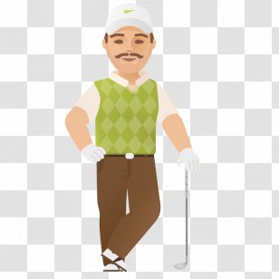 Cartoon Clip Art - 2d Computer Graphics - Vector Sport Golf M Transparent PNG