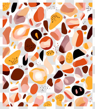 Abstract Backgrounds - Abstract Warm-Toned Pattern Transparent PNG