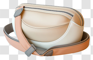 Fanny Pack Bag - Stylish Beige Bag Transparent PNG
