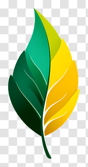Leaf Logo - Colorful Leaf Illustration Transparent PNG