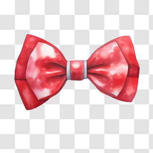 Bow Tie - Red Bow Tie For Formal Occasions Transparent PNG