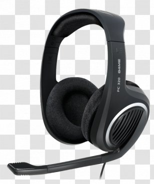 Headphones Headset Microphone Sennheiser Wireless - Personal Computer - Gaming Transparent PNG