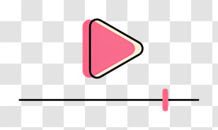 Decoration - Play Button With Slider Transparent PNG