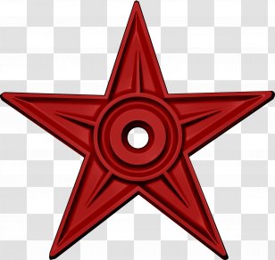 Red Star Icon - Wikimedia Commons Transparent PNG