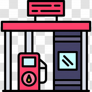 Gas Station - Gas Station Icon Transparent PNG