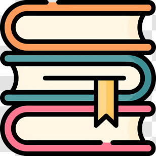 Book Logo - Stack Of Colorful Books With Bookmark Illustration Transparent PNG