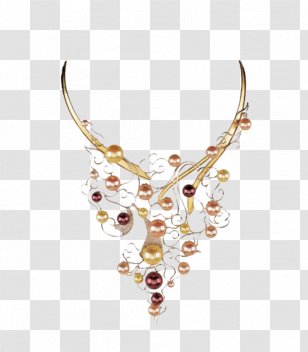 Necklace Jewellery Gemstone Pearl Transparent PNG