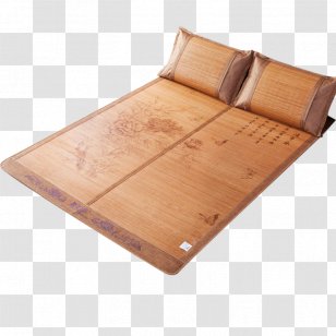 Bed Frame Bamboo Mat - Table - Carbonized Transparent PNG