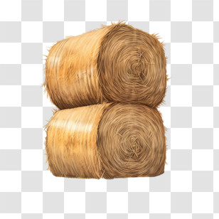 Hay Bale
 - Stacked Hay Bales Transparent PNG