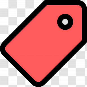 Price Tag - Red Tag For Sale Transparent PNG