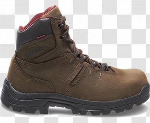 Hiking Boot Cowboy Shoe Leather - Brown - Work Men Transparent PNG