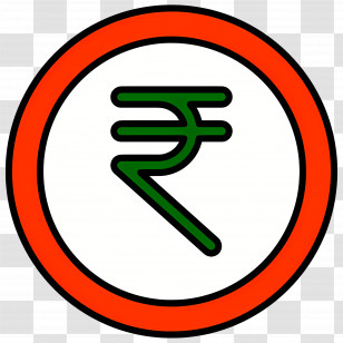 Indian Rupees - Rupee Currency Symbol Transparent PNG