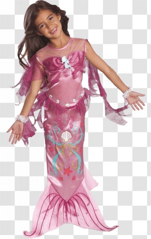 Ariel The Little Mermaid Costume Party - Frame Transparent PNG
