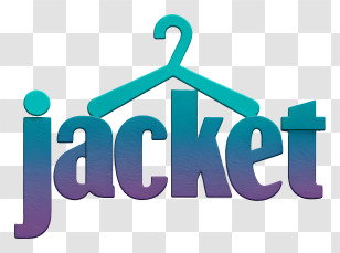 Jacket Logo - Jacket Text With Hanger Transparent PNG