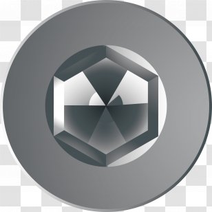 Screw Nut Hex Key Metal - Galvanization - Round Steel Plate Transparent PNG