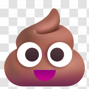 Pile Of Poo Emoji - Smiling Poop Emoji Transparent PNG