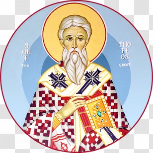 Photios I Of Constantinople Photian Schism Russian Orthodox Church Eastern Saint - Ecumenical Patriarch Transparent PNG