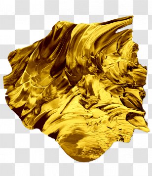 Painting Artist Paintbrush - Visual Arts - Gold Hand Painted Couple Transparent PNG