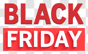 Black Friday - Black Friday Sale Sign Transparent PNG