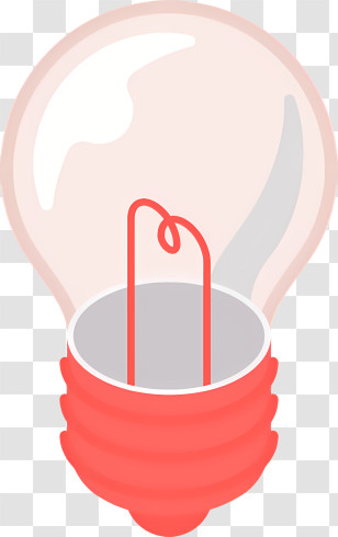 Cartoon - Creative Light Bulb Illustration For Ideas Transparent PNG