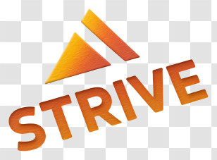 Strive Logo - Strive Orange Logo Transparent PNG