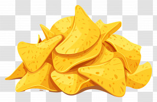 Chips - Crispy Pile Of Nachos Transparent PNG