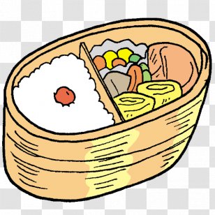 Bento Onigiri Okazu Food Fried Shrimp - Kyaraben - Tenmusu Transparent PNG