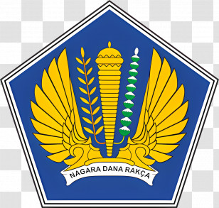 Kementerian Keuangan Logo - Emblem With Wings And Shield Transparent PNG
