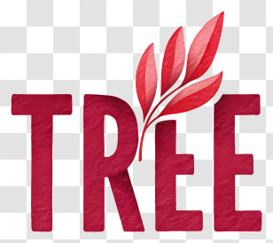 Tree Logo - Red Tree Leaf Logo Transparent PNG