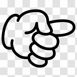 Finger Arrow - Hand Pointing To The Right Transparent PNG