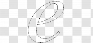 Curve Font Lettering Polygon - Drawing - Subpixel Rendering Transparent PNG