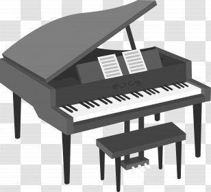 Winterreise Piano Pianist Musical Instrument - Tree - Sunset Transparent PNG